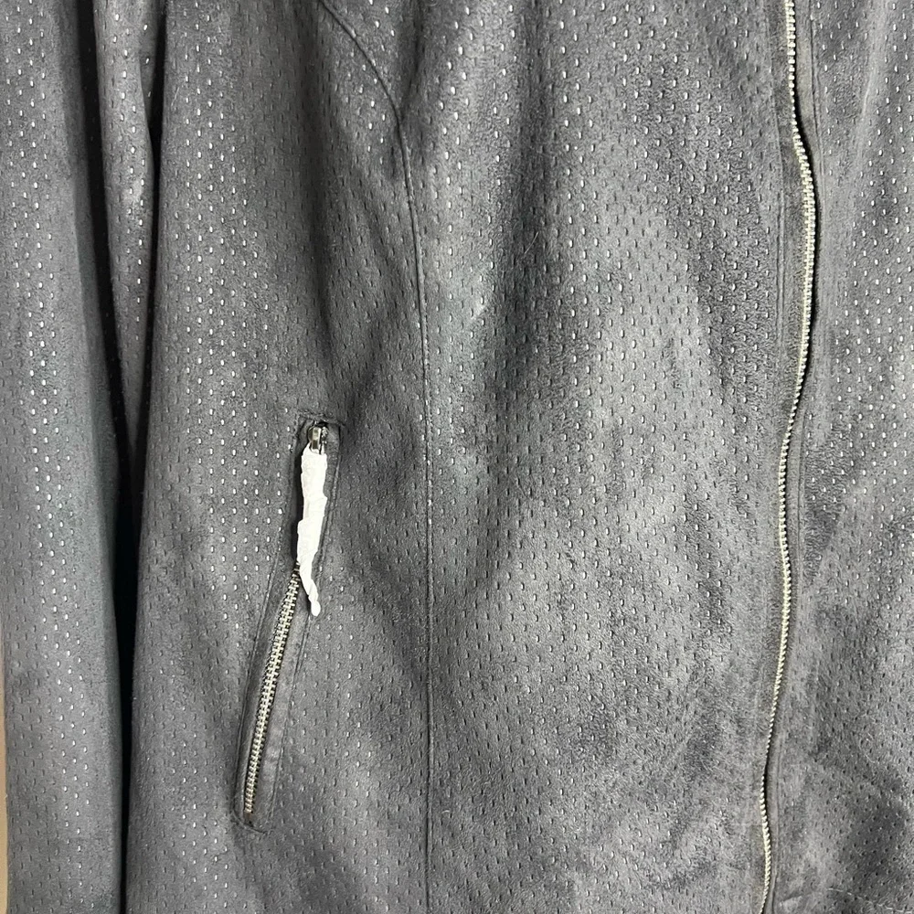 H By Halston Faux Suede Jacket - NWOT